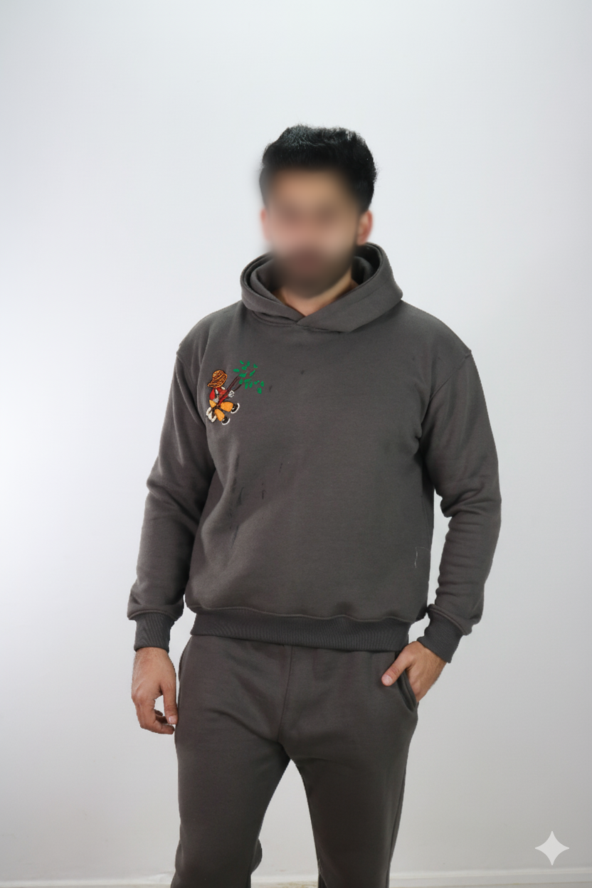 Couple Embroidered Track Suits