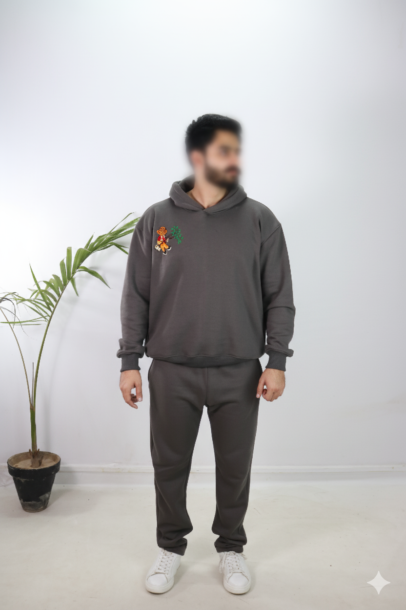 Couple Embroidered Track Suits