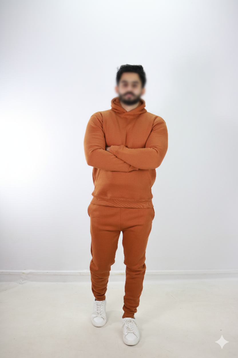Orange Track Suit for Men
