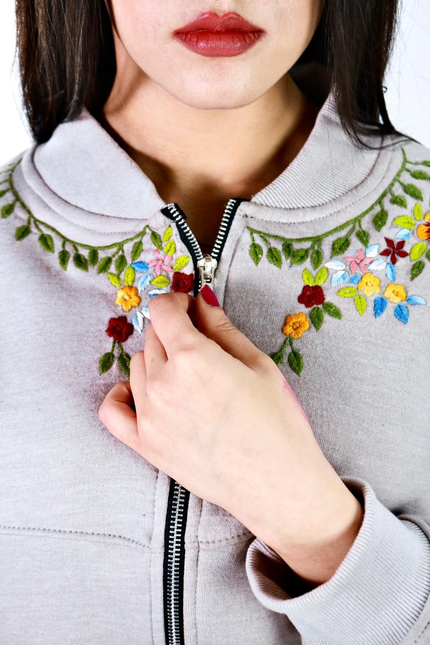 Embroidered Track Suit