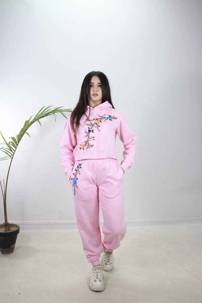 Embroidered Track Suit