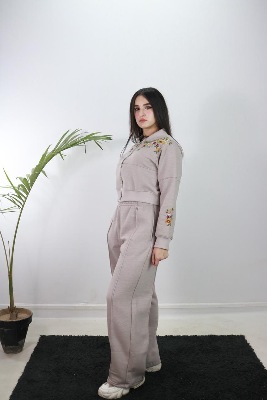 Embroidered Track Suit