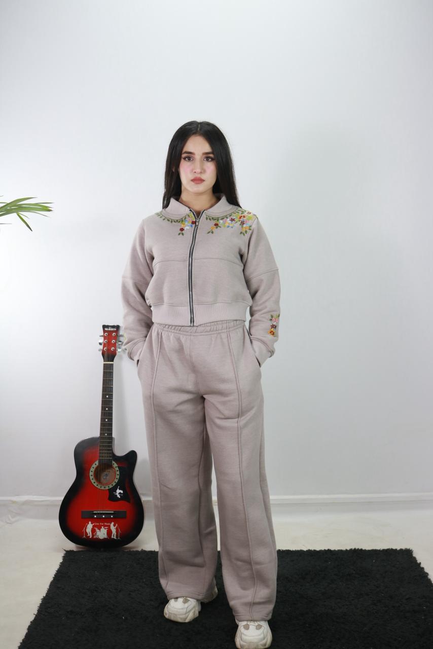 Embroidered Track Suit