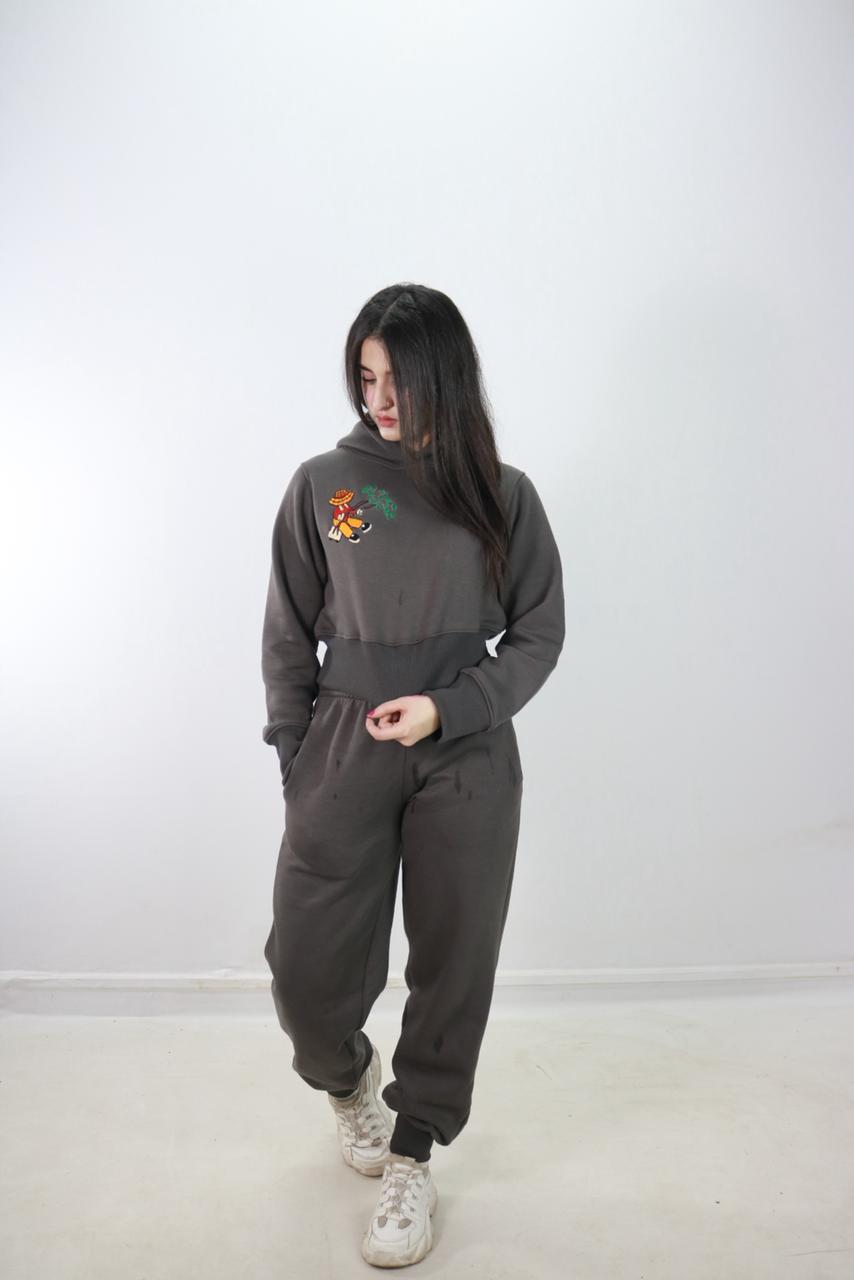 Embroidered Track Suit