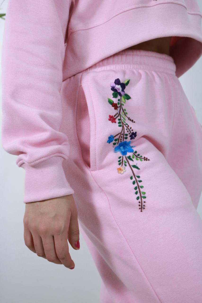Embroidered Track Suit