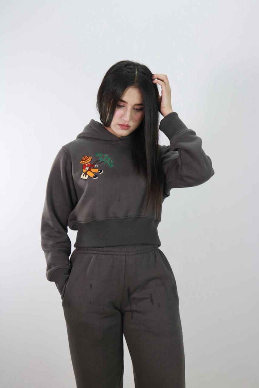 Embroidered Track Suit